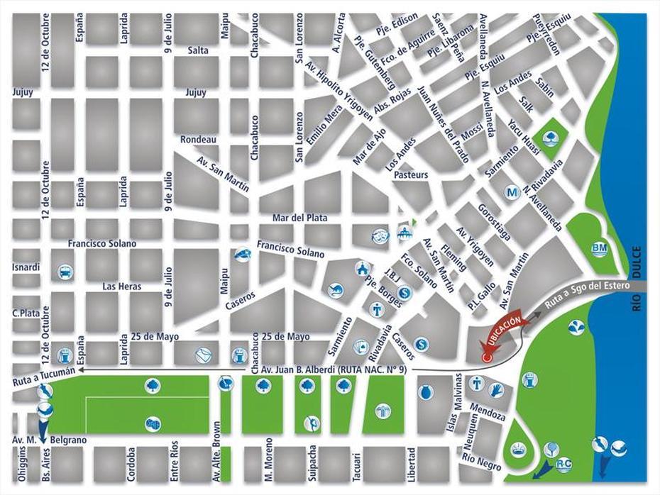 Termas De Rio Hondo Map – Termas De Rio Hondo Santiago Del Estero …, Termas De Río Hondo, Argentina, Termas Monte Carlo, Santiago Del Estero Argentina