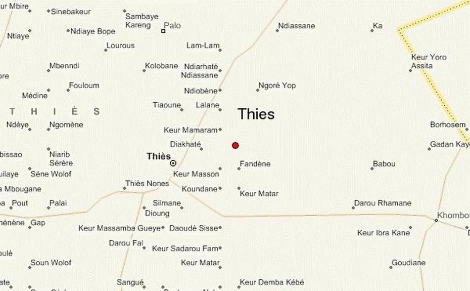 Thies Nones Location Guide, Thiès, Senegal, Senegal Location, City Of Dakar Senegal