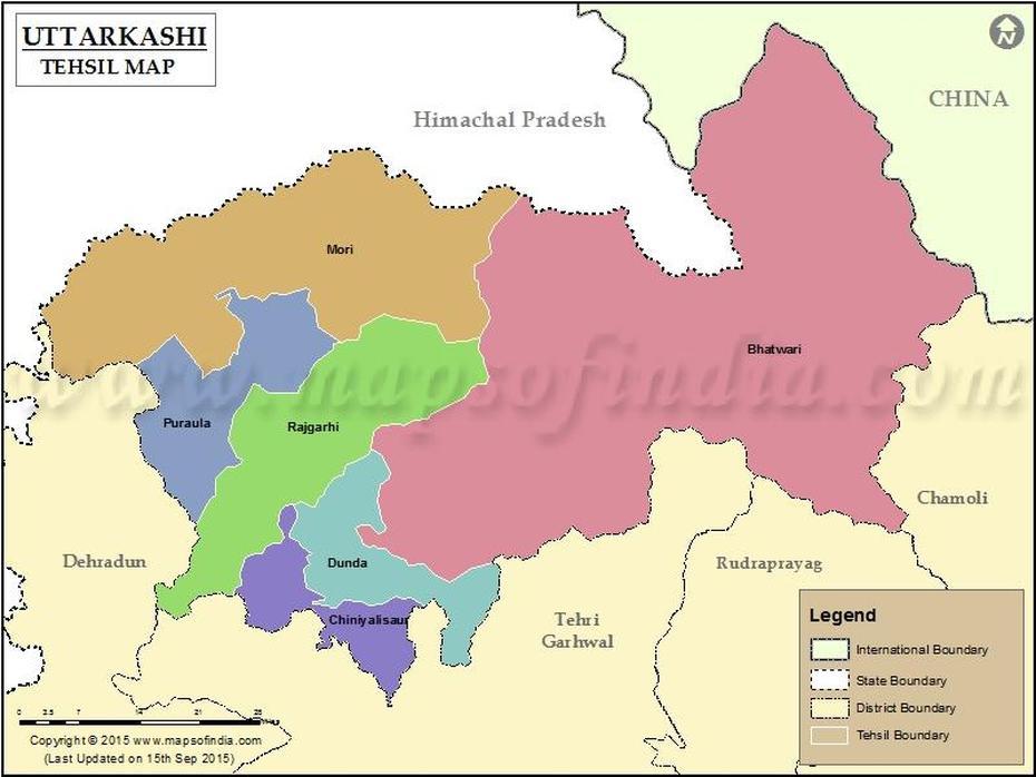 Uttarkashi Tehsil Map, Uttarkashi Tehsils, Uttarkāshi, India, Uttarakhand  Wallpaper, Uttaranchal