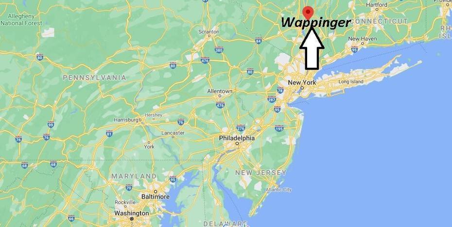 Where Is Wappinger New York? What County Is Wappinger Ny In | Where Is Map, Wappinger, United States, United States  50 States, United States  Puzzle
