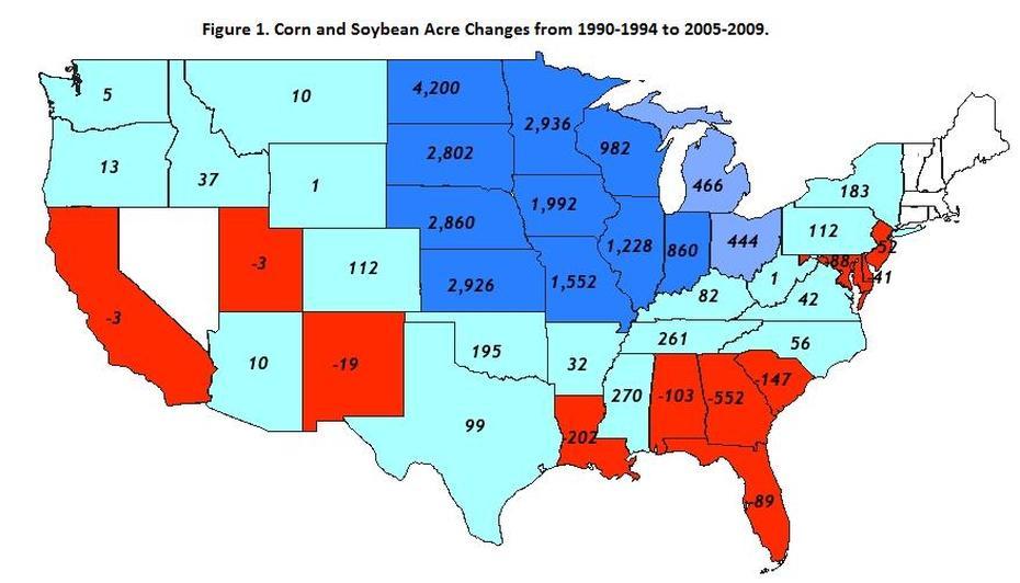 B”Gary Schnitkeys Blog: Acreage Changes Since Freedom To Farm”, The Acreage, United States, Arable Land, Holy Land