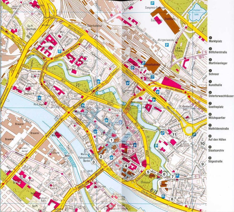 Bremen Map – Detailed City And Metro Maps Of Bremen For Download …, Bremen, Germany, Göttingen Germany, Leipzig Germany