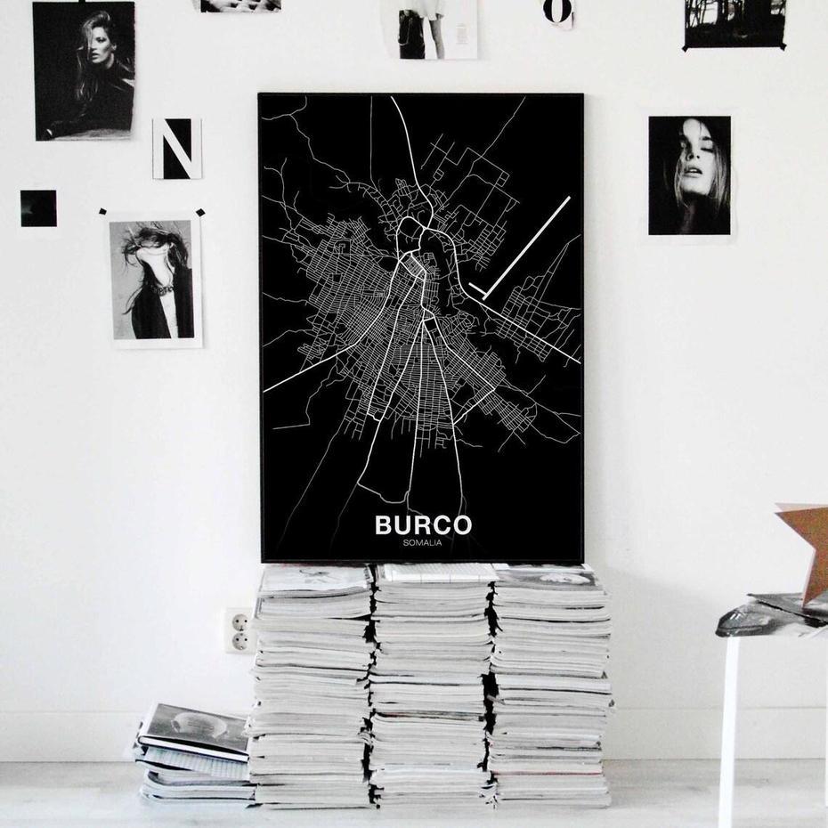 Burco Burao Somalia Map Poster Black White Hometown City Print | Etsy, Burco, Somalia, Somali Architecture, Somaliland  Girls