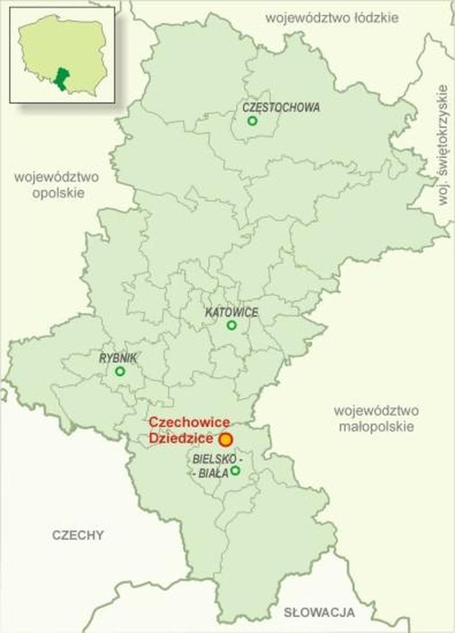 Czechowice Dziedzice Mapa | Mapa, Czechowice-Dziedzice, Poland, Czechowice Gogle, Kino Swit Czechowice