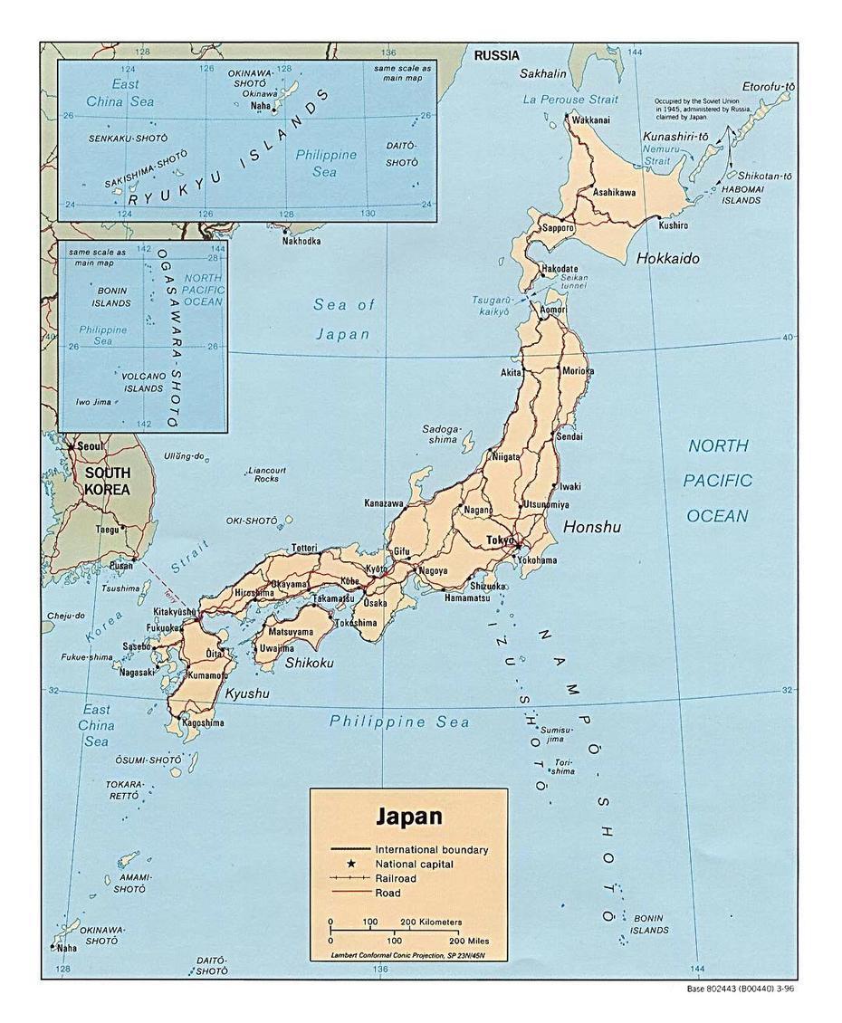 Japan Maps | Printable Maps Of Japan For Download, Wakabadai, Japan, Small  Of Japan, Of Japan With Cities