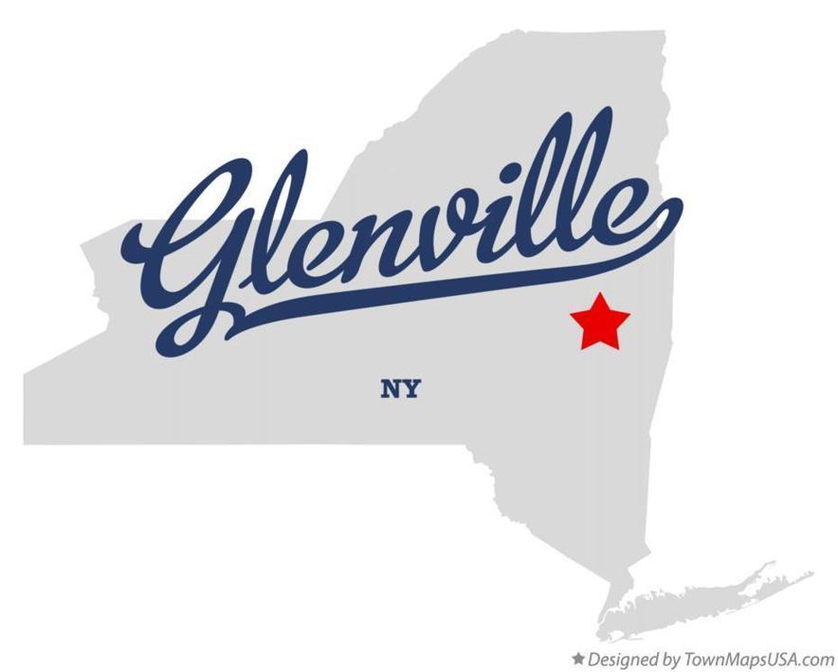 Map Of Glenville, Ny, New York, Glenville, United States, Glenville Mn, Cleveland Ohio Neighborhoods