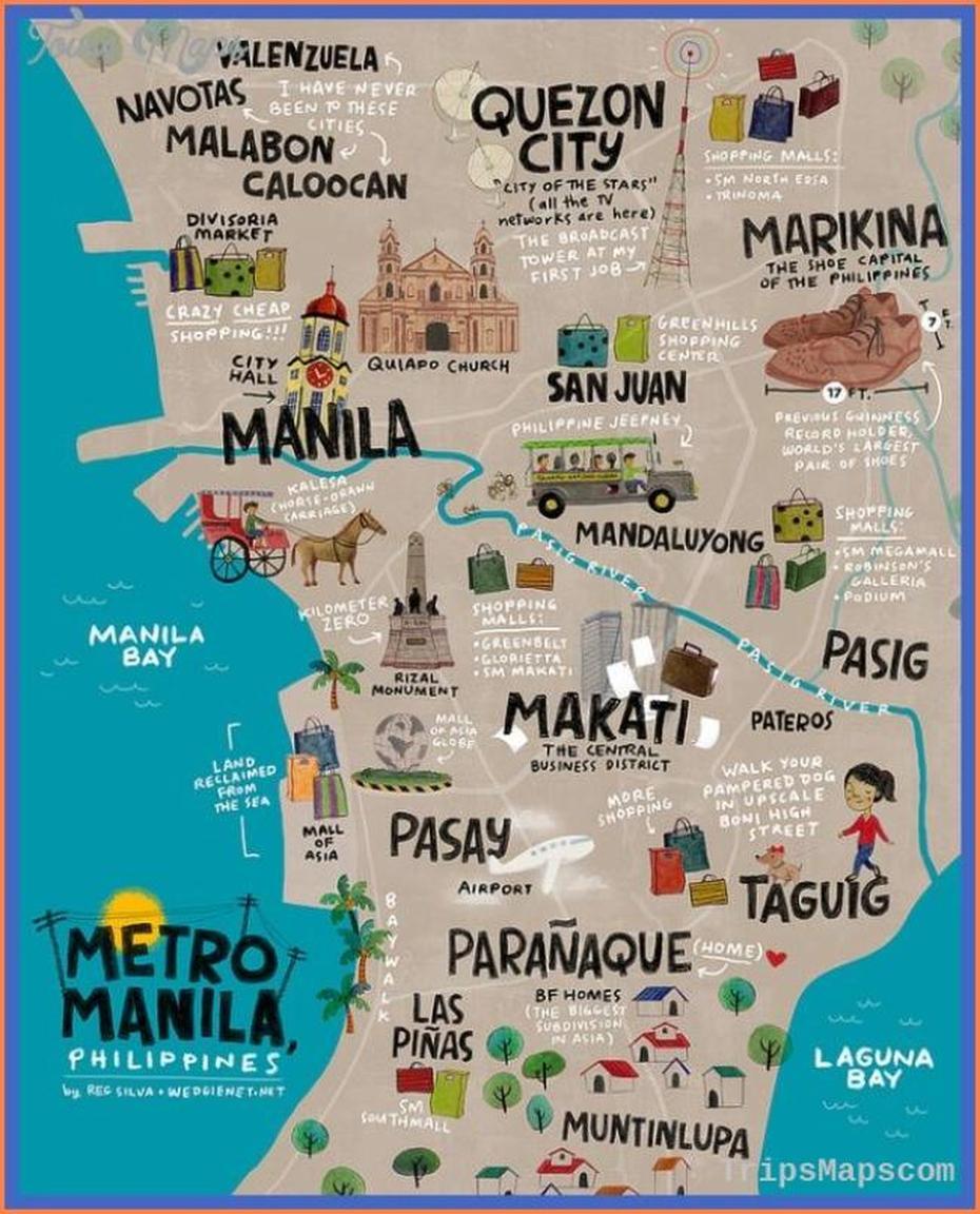 Map Of Manila Philippines | Where Is Manila Philippines? | Manila …, Manila, Philippines, Philippines Land Area, Tacloban Philippines