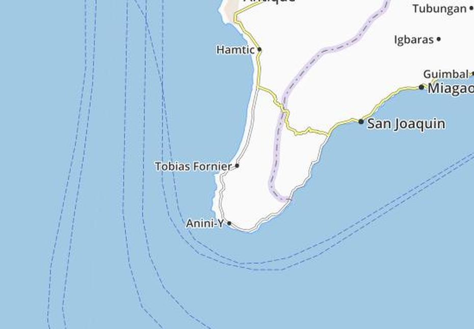 Michelin Tobias Fornier Map – Viamichelin, Tobias Fornier, Philippines, Philippines  Luzon Manila, Cebu Island Philippines
