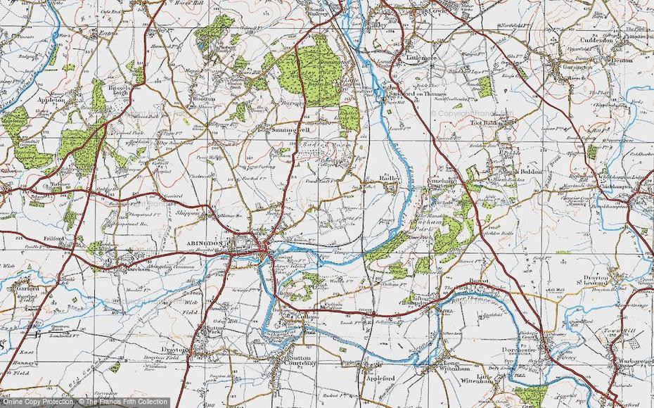 Old Maps Of Abingdon-On-Thames, Oxfordshire – Francis Frith, Abingdon, United Kingdom, Miele Abingdon, Abingdon School