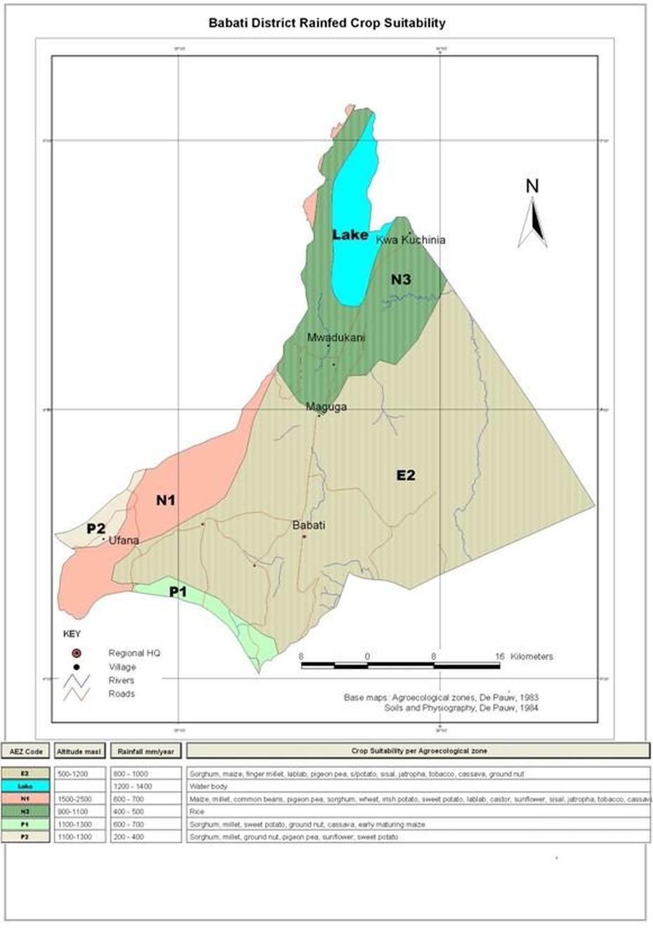 Tanzania  With Regions, Tanzania On World, District Ministry, Babati, Tanzania