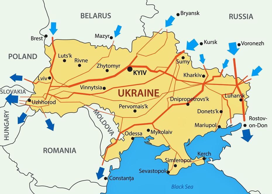 Ukraine Maps | Printable Maps Of Ukraine For Download, Novoyavorovskoye, Ukraine, Ukraine  In English, Ukraine Oblasts