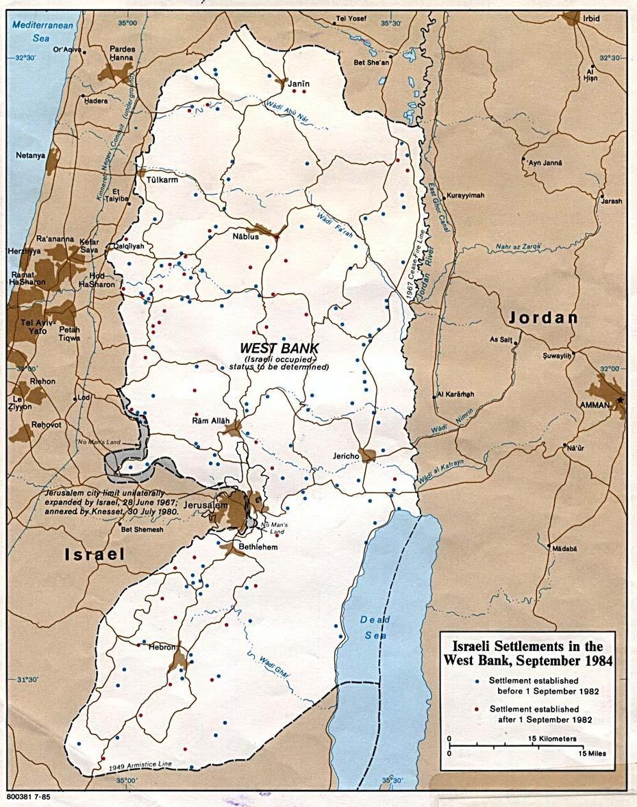 West Bank Annexation, Current  Of West Bank, Travel, Baytūnyā, West Bank