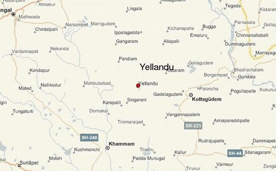 Yellandu Location Guide, Yellandu, India, Banoth, Singareni