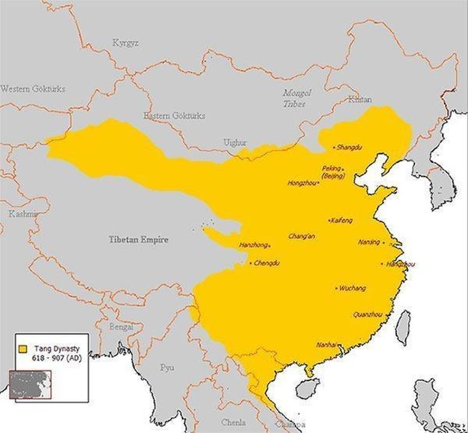 10 Major Achievements Of Tang Dynasty Of China, Wangtang, China, Tang Dynasty Timeline, Tang Empire