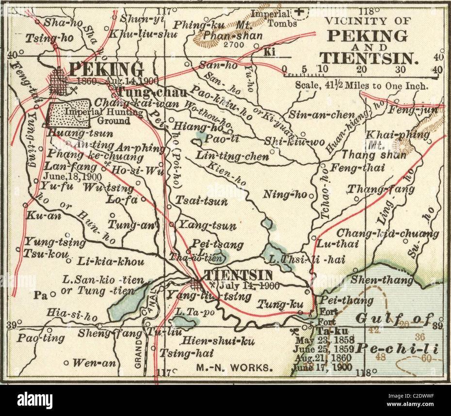 Beijing Map High Resolution Stock Photography And Images – Alamy, Pencheng, China, Walter  Villatoro, World Of Warcraft  Concept Art