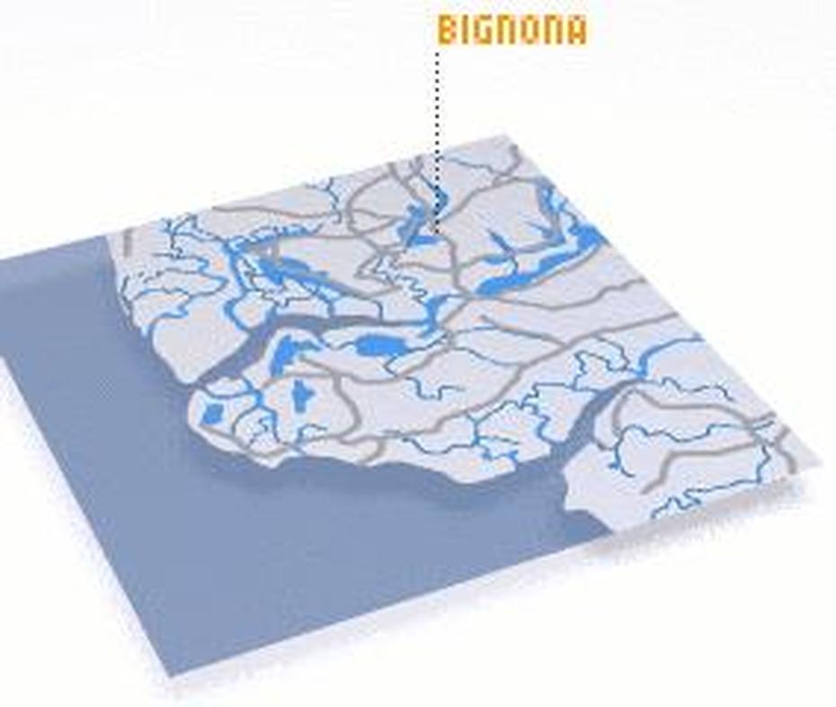 Bignona (Senegal) Map – Nona, Bignona, Senegal, Lutte  Traditionnelle, Macfadyena  Unguis-Cati