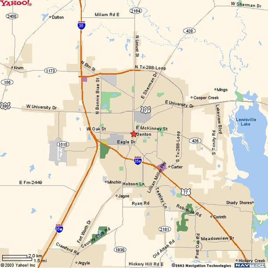 Denton Texas Map, Denton, United States, Of Denton County, Denton Maryland