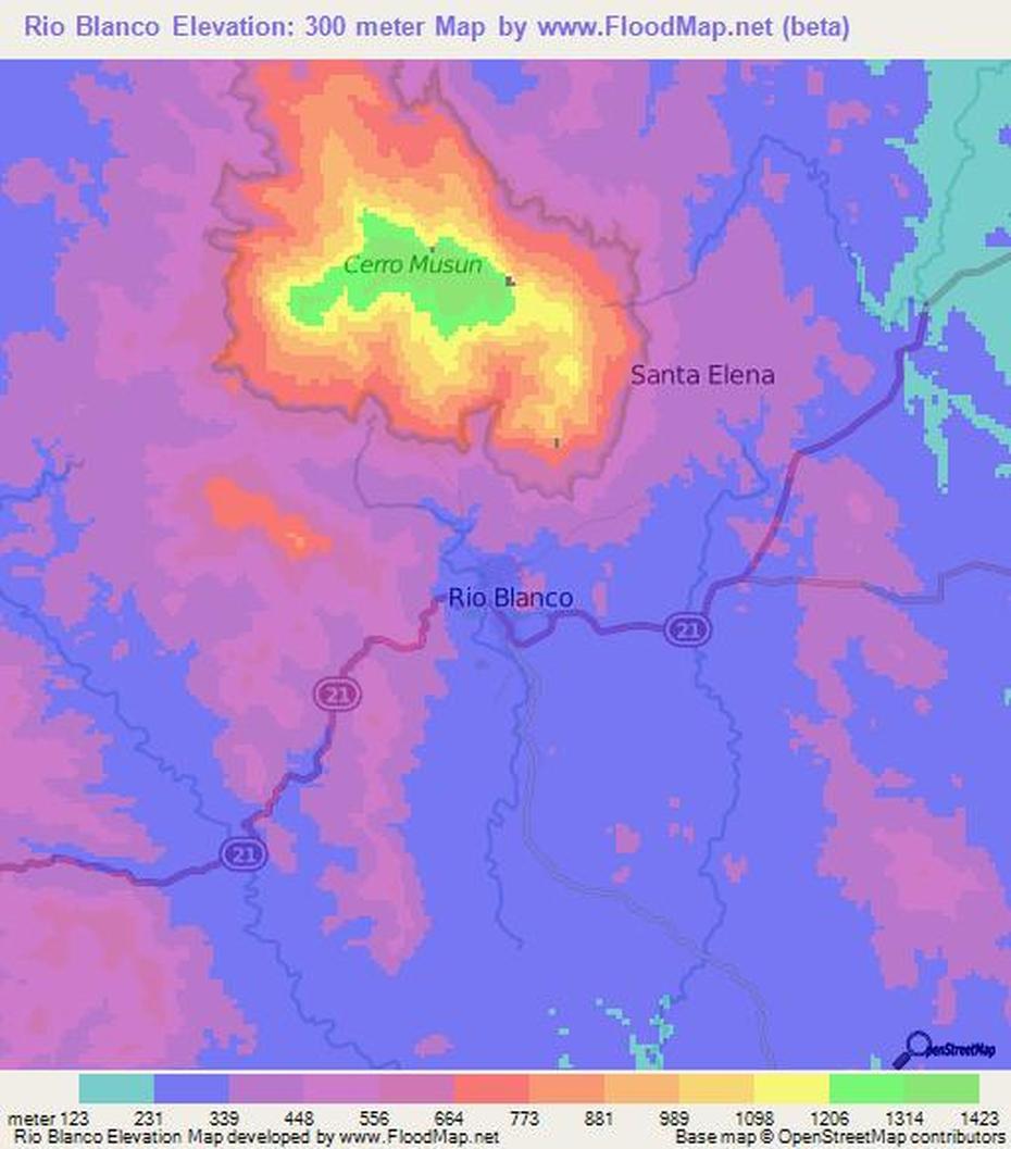 Elevation Of Rio Blanco,Nicaragua Elevation Map, Topography, Contour, Río Blanco, Nicaragua, Siuna Nicaragua, Isla Ometepe Nicaragua