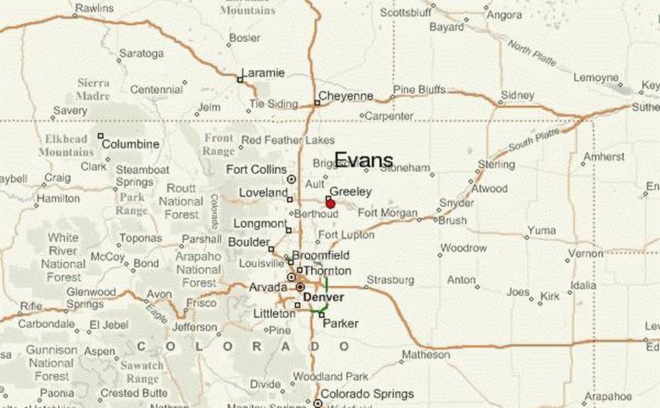 Evans Location Guide, Evans, United States, 50 United States, United States America  Usa