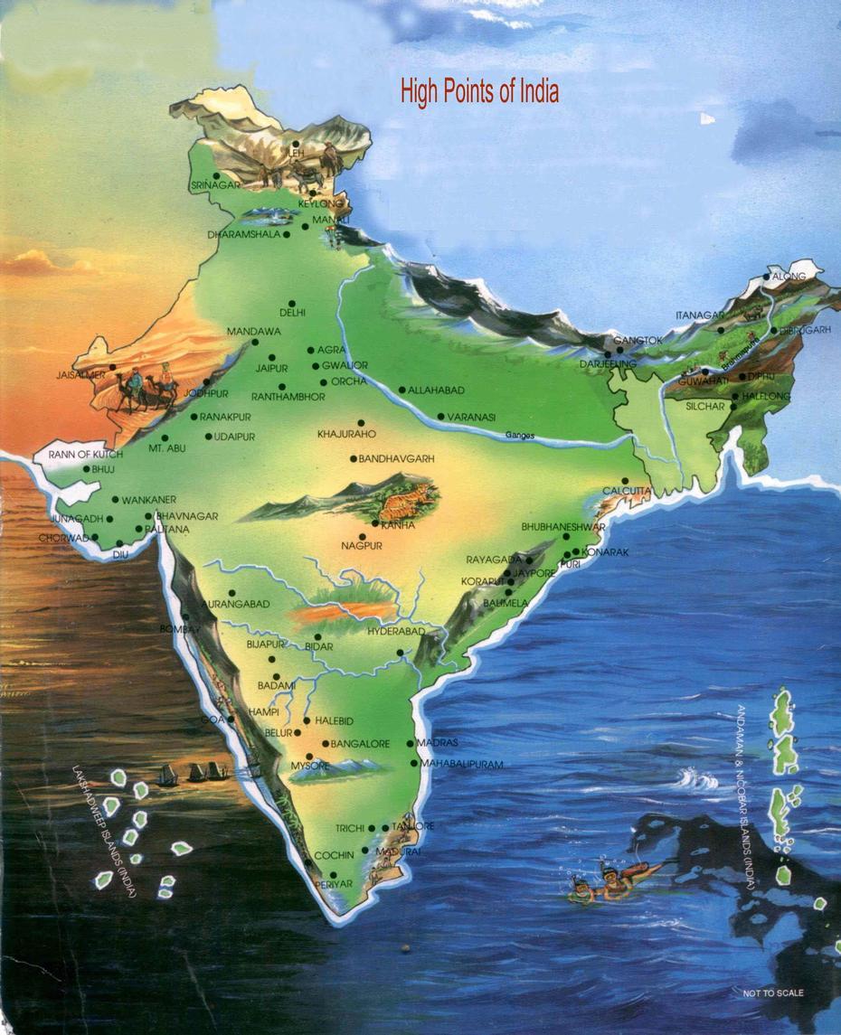 High Point India Map, Madattukkulam, India, Creative India, India  Design