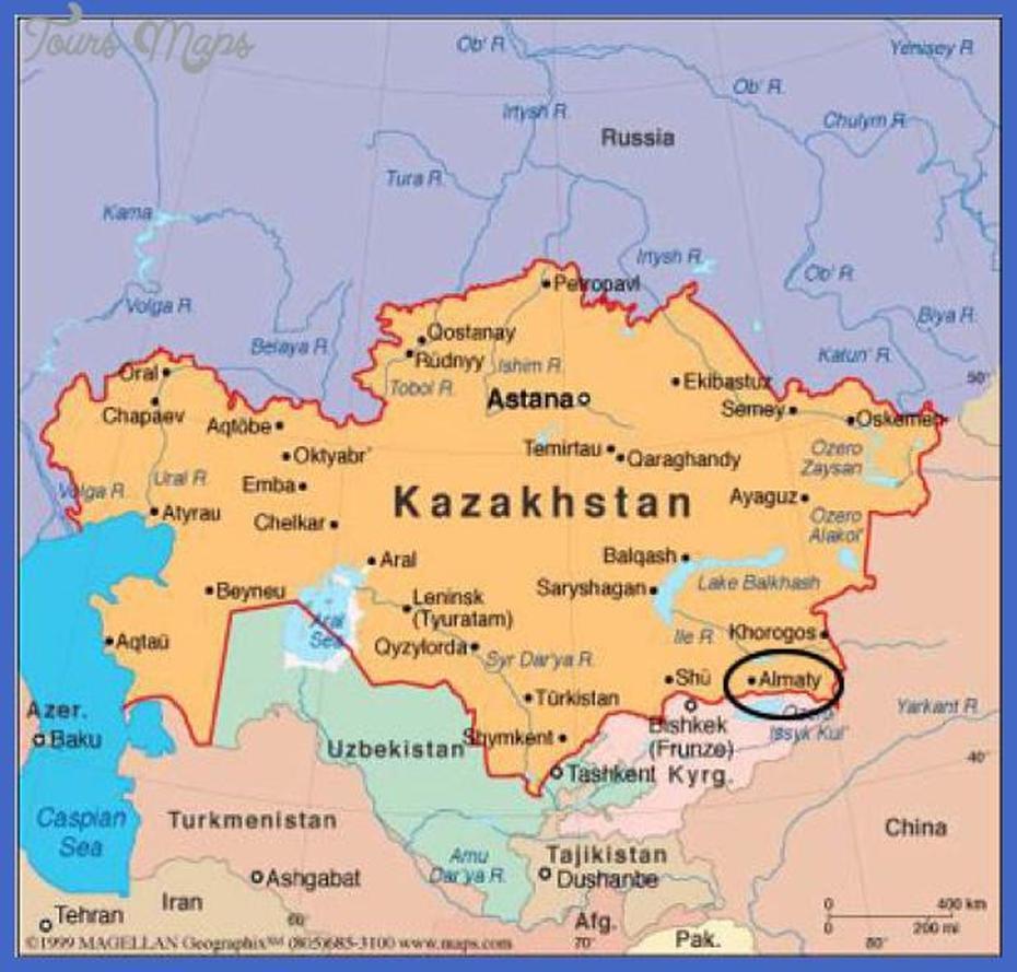 Kazakhstan Map – Toursmaps, Shakhtīnsk, Kazakhstan, Kazakhstan Tourism, Kazakhstan Flag