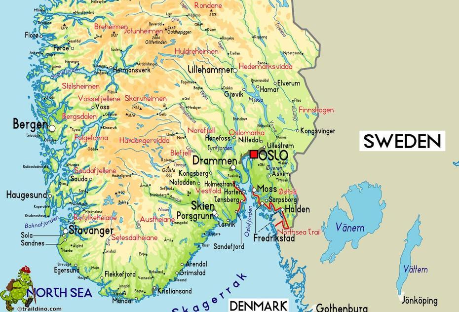 Kongsberg Map, Kongsberg, Norway, Buskerud Norway, Kongsberg Maritime