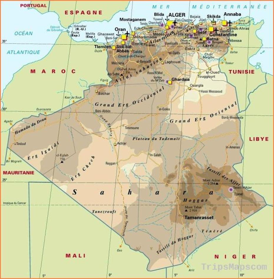 Map Of Oran Algeria – Where Is Oran Algeria? – Oran Algeria Map English …, Oran, Algeria, Wahran Algeria, Algeria World