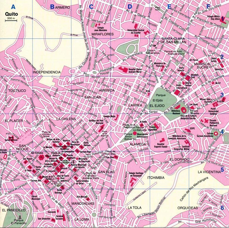 Map Of Quito Ecuador, Quito, Ecuador, Mindo Ecuador, Quito On