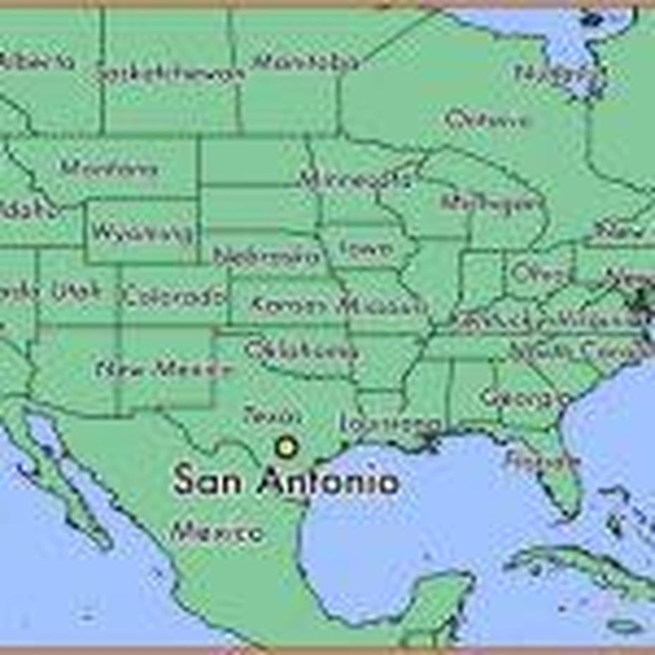 Map Of San Antonio United States – Where Is San Antonio United States …, San Antonio, United States, San Antonio Tx, San Antonio Landmarks