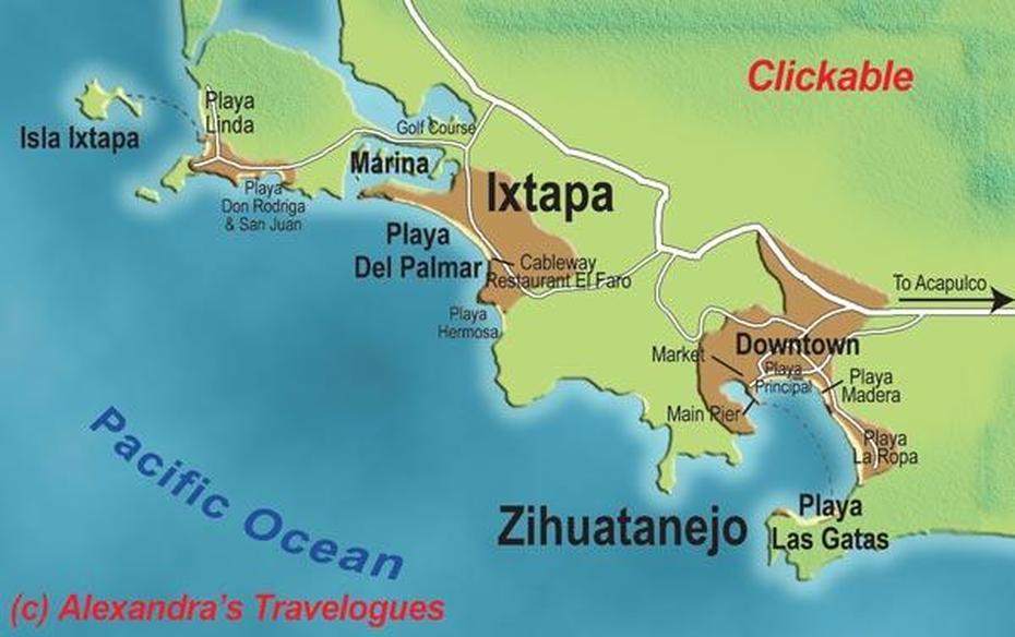 Mapa De Ixtapa Politica Regional | Mapa Politico Ciudad Region …, Ixtapa, Mexico, Ixtapa Hotel, Ixtapa Beach