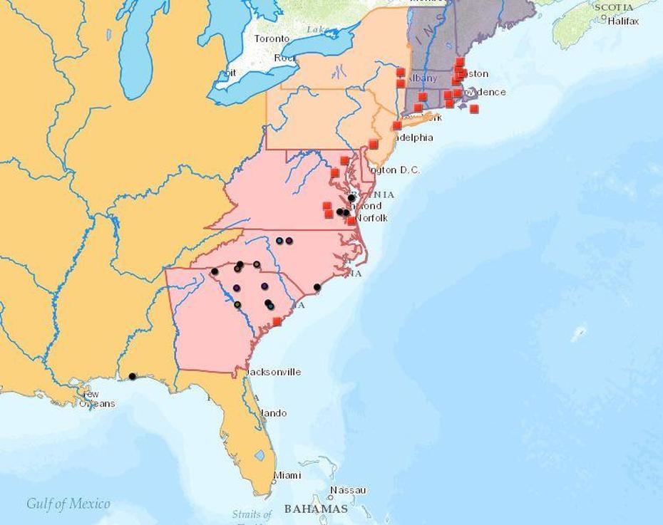 Mapping Us History With Gis, Yorktown, United States, Yorktown 1781, Yorktown Campaign