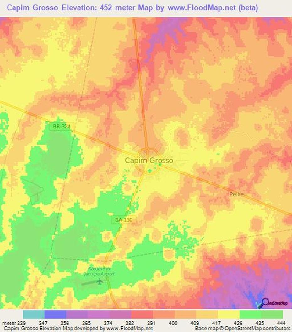 Mato Grosso State Brazil, Rondonopolis, Elevation , Capim Grosso, Brazil