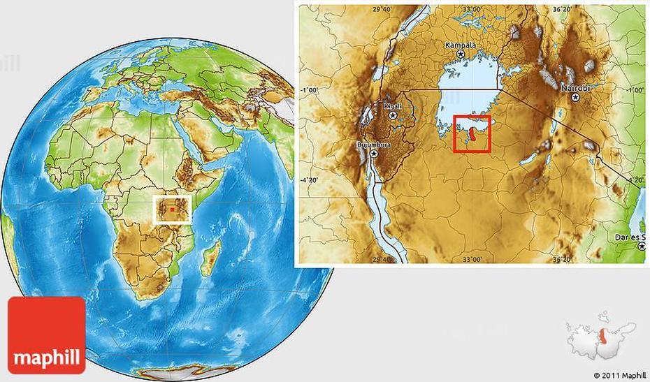 Physical Location Map Of Mwanza, Mwanza, Tanzania, Dar Es Salaam Tanzania, Physical  Of Tanzania