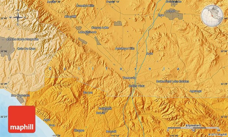 Political Map Of Murrieta, Murrieta, United States, Of Temecula California Area, Historic Murrieta