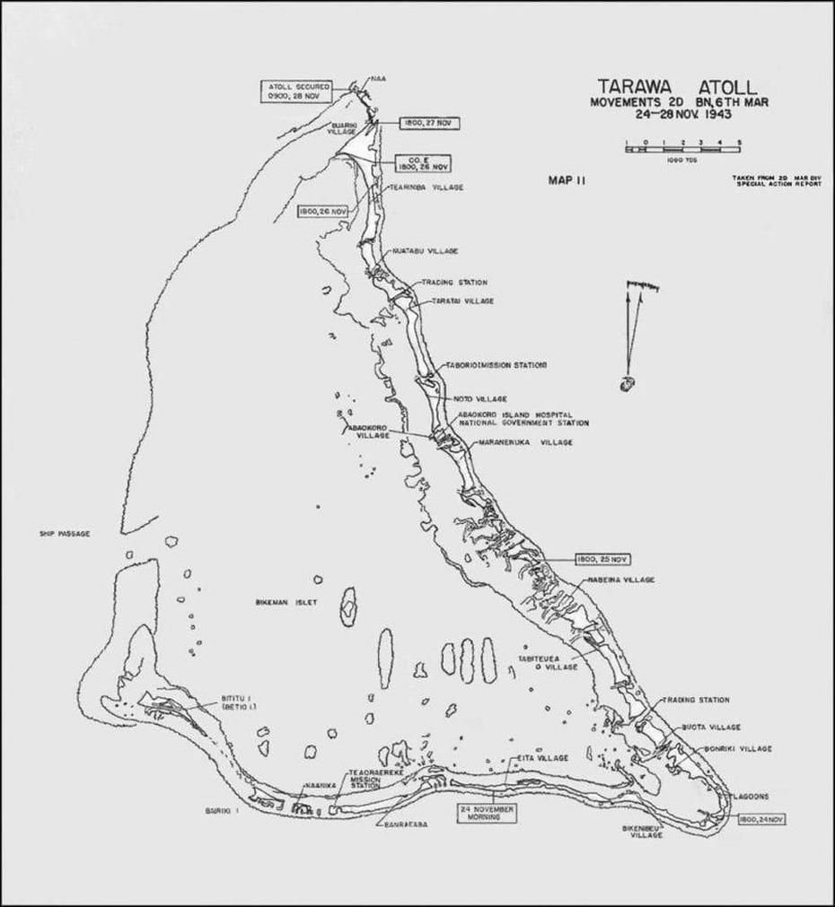 Slugging It Out In Tarawa Lagoon | Defense Media Network, Tarawa, Kiribati, Tarawa Betio, Kiribati City