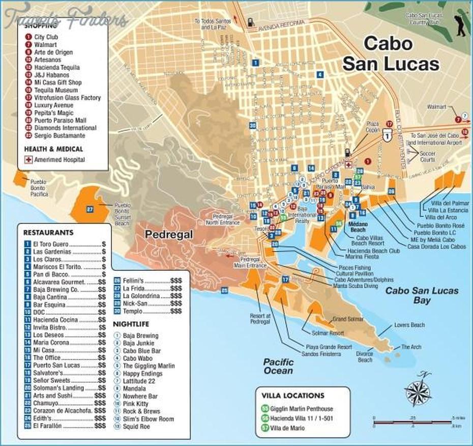 Tijuana Mexico Map Tourist Attractions – Travelsfinders, Tijuana, Mexico, Ensenada Mexico, Tijuana A