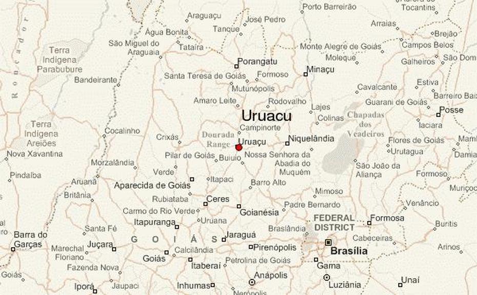 Uruacu Location Guide, Uruaçu, Brazil, Brazil  Printable, Simple Brazil