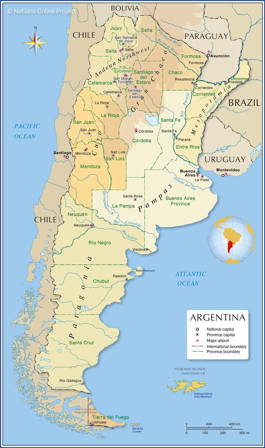 Argentina Map / Argentina Map Political Geography Places To Visit …, José Mármol, Argentina, Miguel Del  Marmol, Estatua De  San Jose