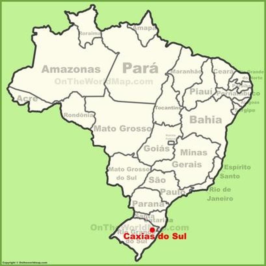 Caxias Do Sul Maps | Brazil | Maps Of Caxias Do Sul, Caxias Do Sul, Brazil, Rio Grande Do Sul Brazil, Gramado Brazil