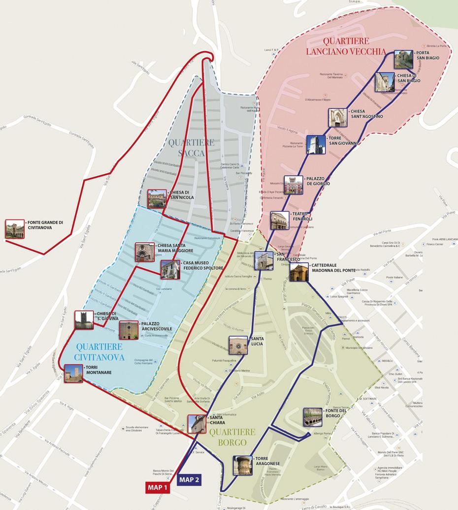 Districts Of Lanciano, Lanciano, Italy, Terme Italy, Ortona Italy