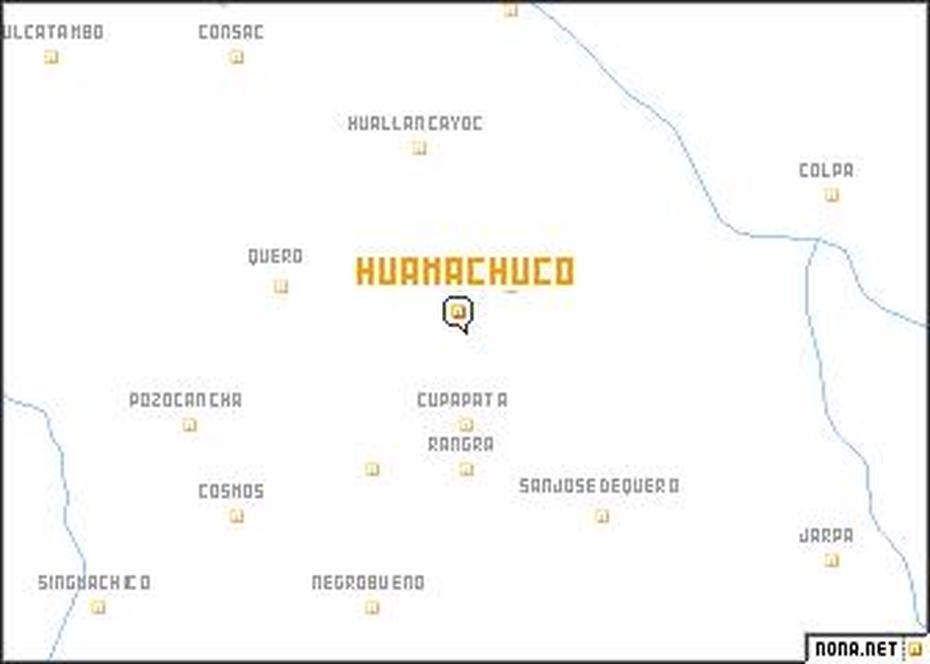 Huamachuco (Peru) Map – Nona, Huamachuco, Peru, Callao Peru, Capital City Of Peru
