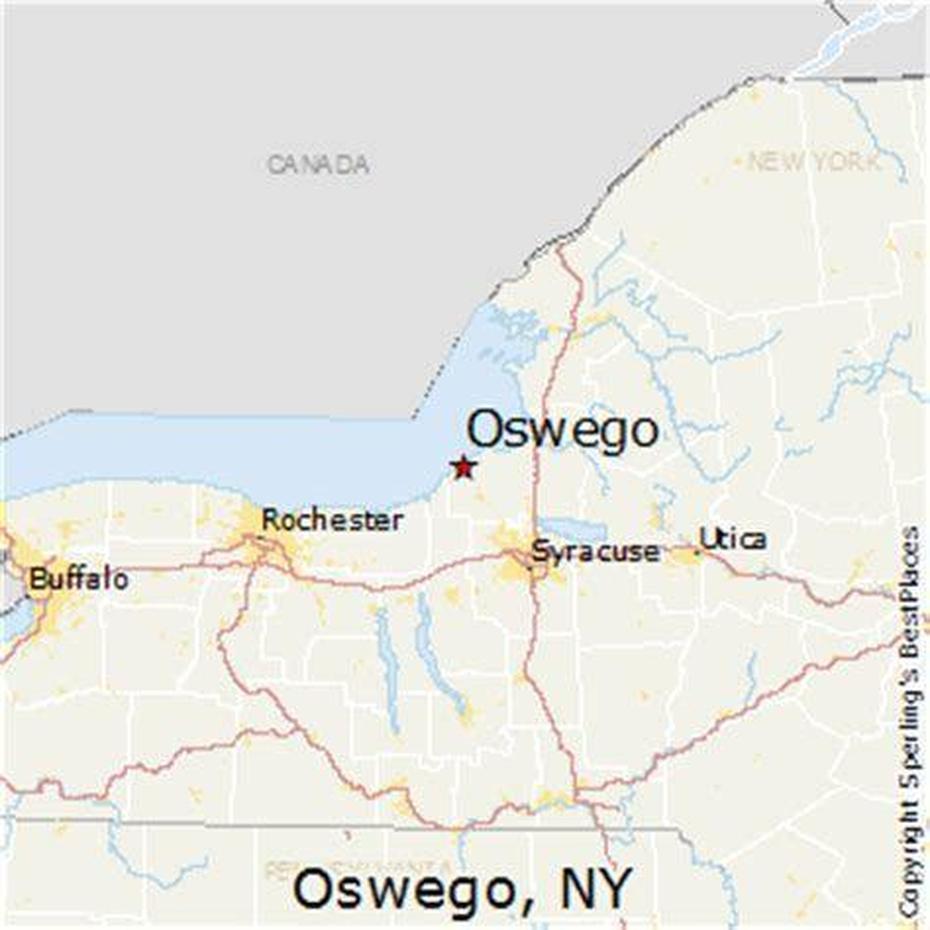 Image Result For Where Is Oswego Ny On The Us Map | Map, Us Map, Oswego, Oswego, United States, Oswego Ny, Lake Oswego