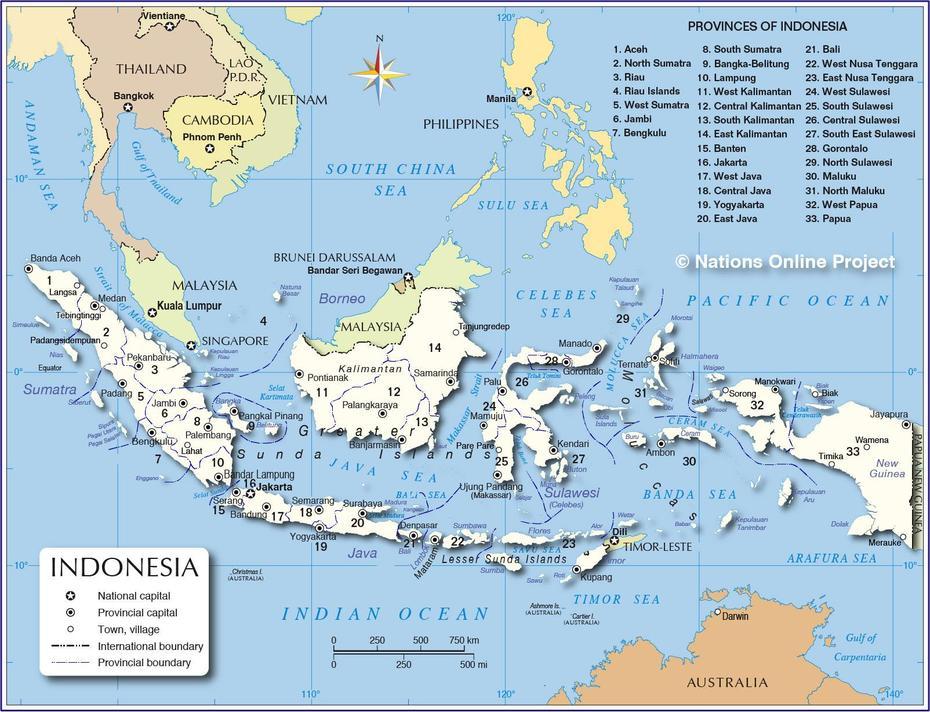Indonesia Countries, Indonesia On World, Islands, Leramatang, Indonesia