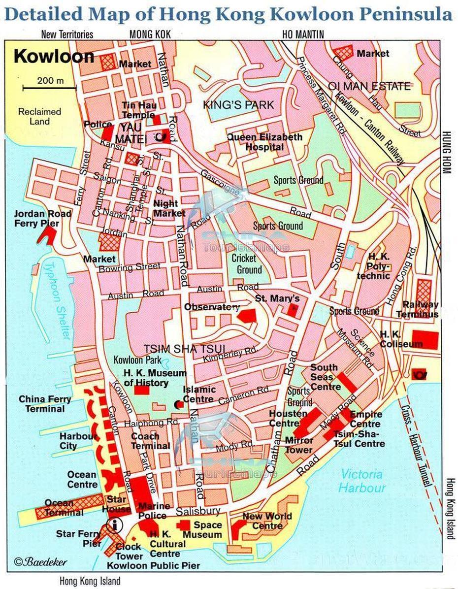 Kowloon Travel-Tourist Maps, Kowloon City, Hong Kong, Hong Kong Road, Hong Kong Area