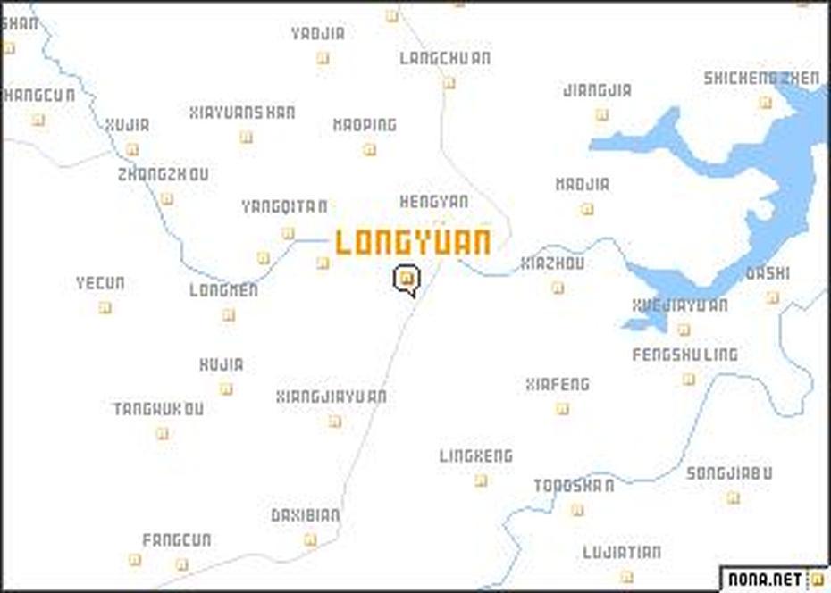 Longyuan (China) Map – Nona, Lingyuan, China, Qinhuangdao China, Shanxi Province