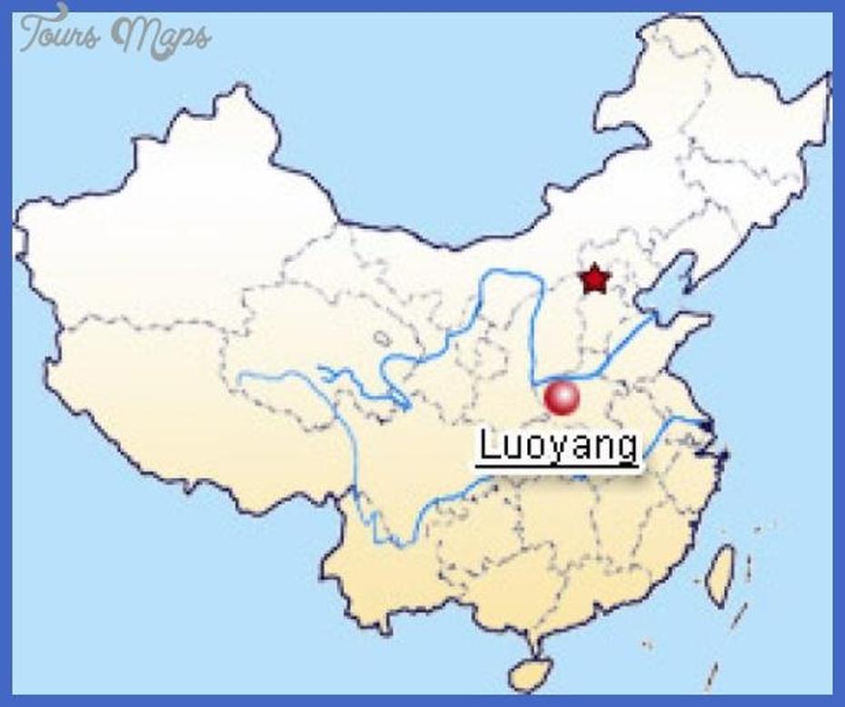 Luoyang Map – Toursmaps, Luoyang, China, Beijing On China, Changan China