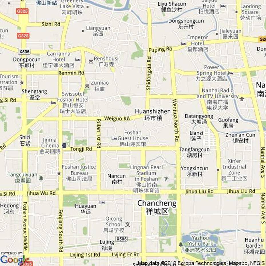 Map Of Foshan, China | Foshan, China, Map, Foshan, China, Guangzhou Foshan, Zhanjiang China