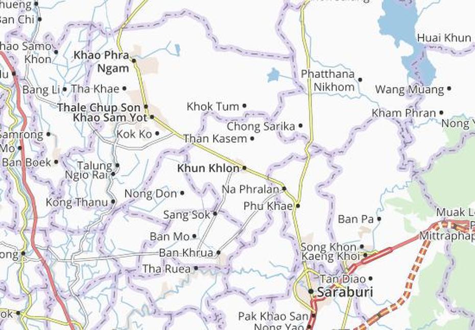 Mappa Michelin Phra Phutthabat – Pinatina Di Phra Phutthabat Viamichelin, Phra Phutthabat, Thailand, Nakhon Pathom Thailand, Phra Nang Beach Thailand