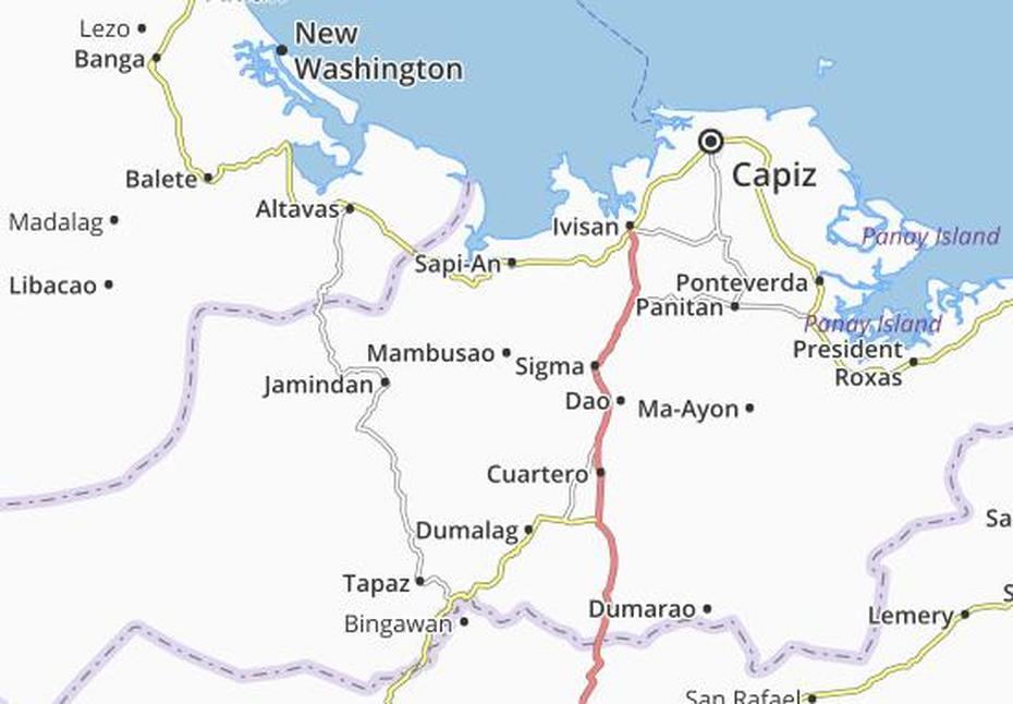 Michelin Mambusao Map – Viamichelin, Mambusao, Philippines, Philippines  Luzon Manila, Cebu Island Philippines