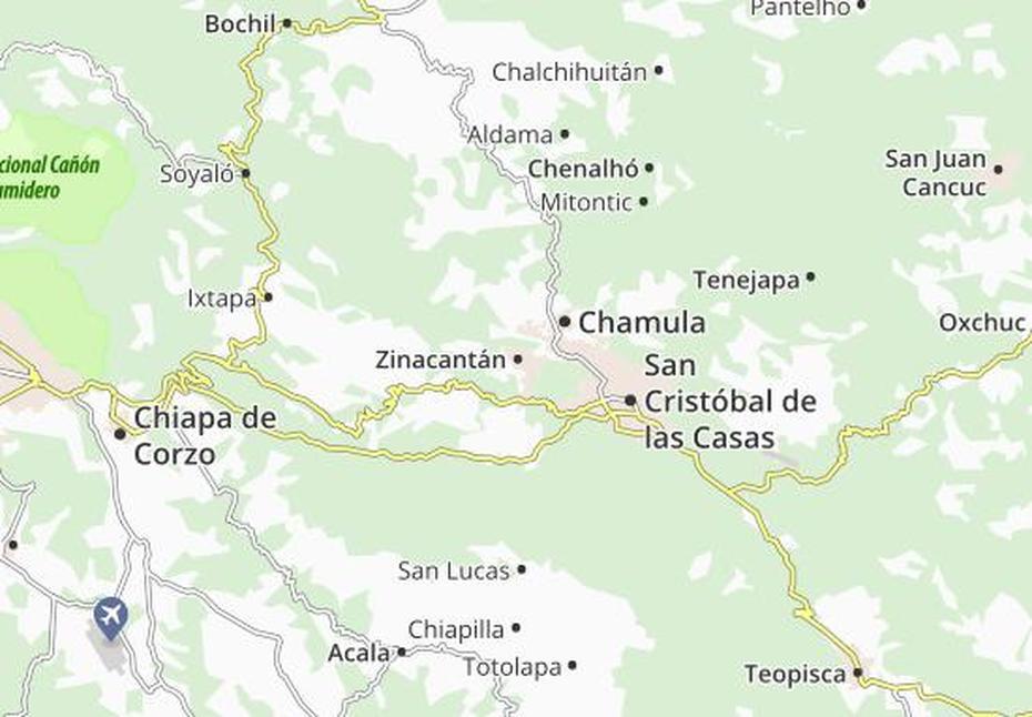 Michelin Zinacantan Map – Viamichelin, Zinacantán, Mexico, Chiapas Mexico Textile, Sinacantan